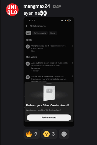 Community win